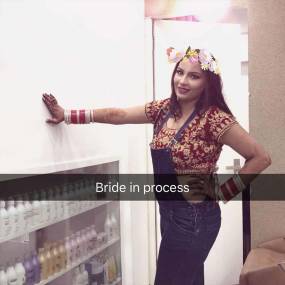 Haldi & Mehndi Makeup