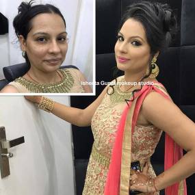 Haldi & Mehndi Makeup