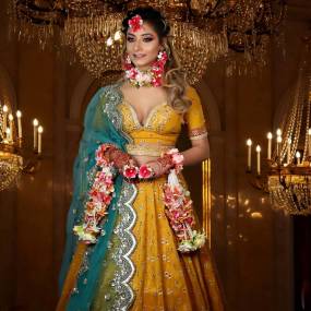 Haldi & Mehndi Makeup