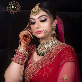 Haldi & Mehndi Makeup