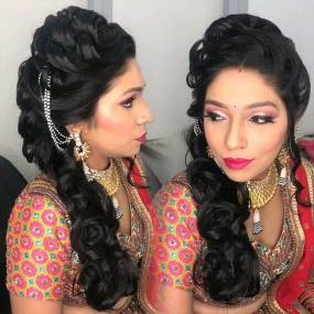 Reception Makeup in Shahdara